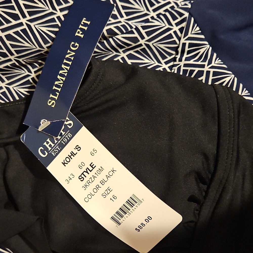 Chaps Swimsuit. NWT - Picture 5 of 6